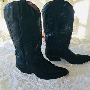 Vintage Hunt Club Leather Cowboy Boots - Size 8.5